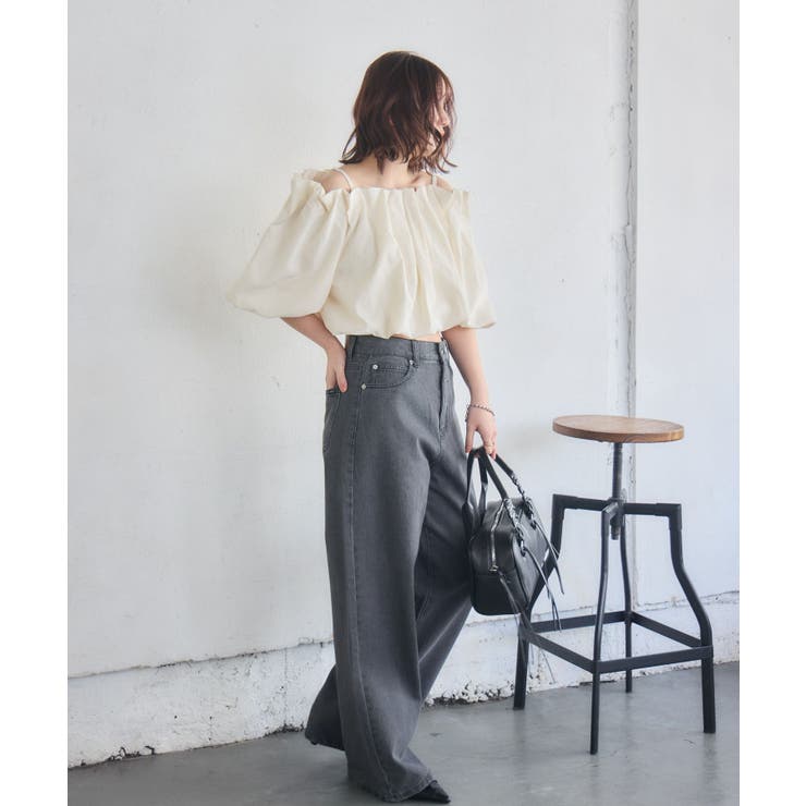 【WEB限定カラー追加】バルーンオフショルBL | RETRO GIRL | 詳細画像42 