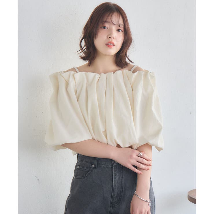 【WEB限定カラー追加】バルーンオフショルBL | RETRO GIRL | 詳細画像46 