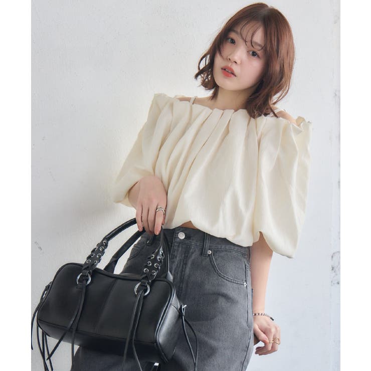 【WEB限定カラー追加】バルーンオフショルBL | RETRO GIRL | 詳細画像50 