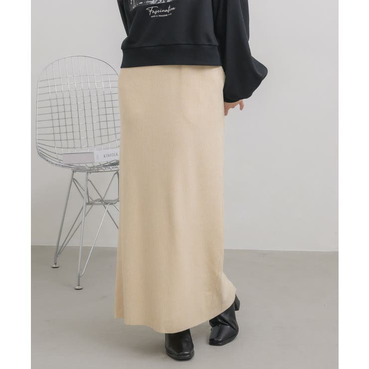 WHT2 | カットリブナローSK | RETRO GIRL