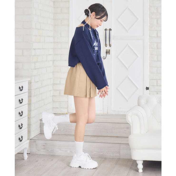 ベルト付プリーツスカート | RETRO GIRL | 詳細画像14 