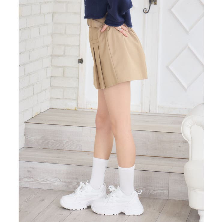 ベルト付プリーツスカート | RETRO GIRL | 詳細画像16 