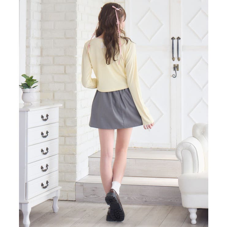 ベルト付プリーツスカート | RETRO GIRL | 詳細画像23 