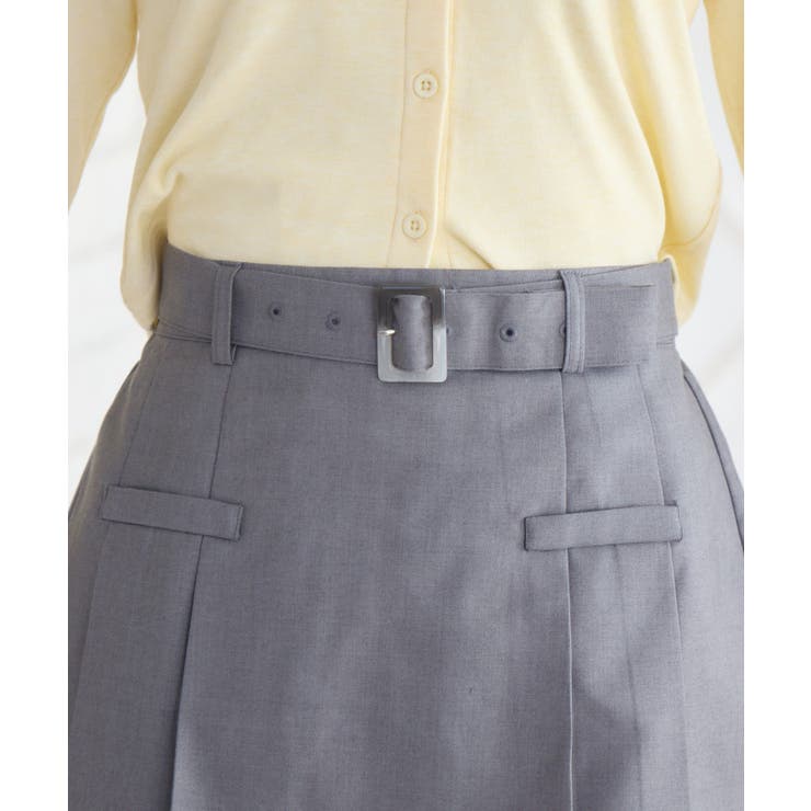 ベルト付プリーツスカート | RETRO GIRL | 詳細画像29 