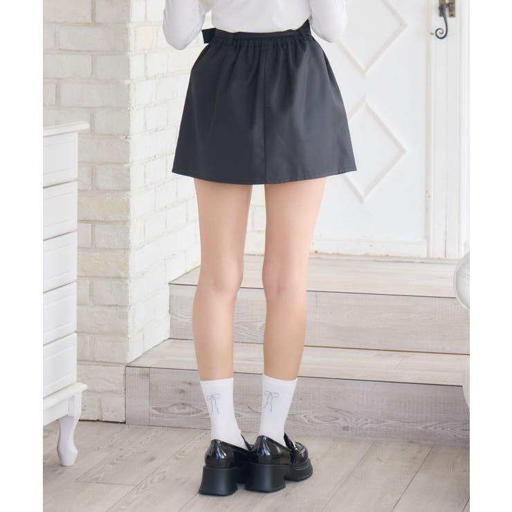 ベルト付プリーツスカート | RETRO GIRL | 詳細画像8 