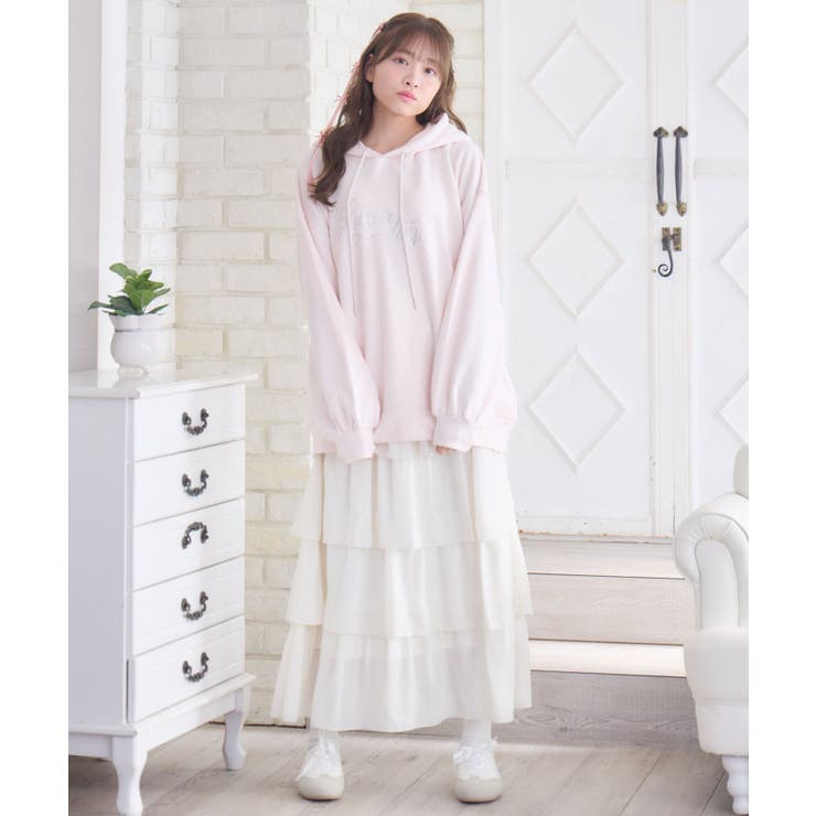 BレースアップティアードSK | RETRO GIRL | 詳細画像20 