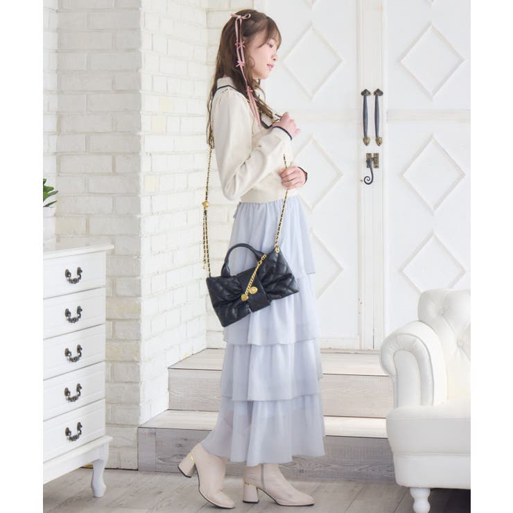 BレースアップティアードSK | RETRO GIRL | 詳細画像23 