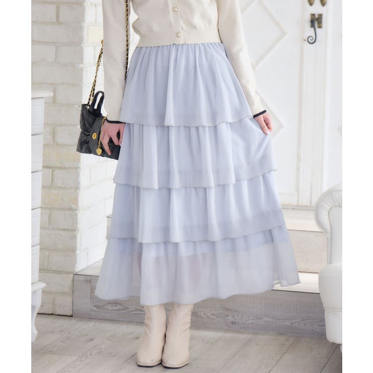 BレースアップティアードSK | RETRO GIRL | 詳細画像26 