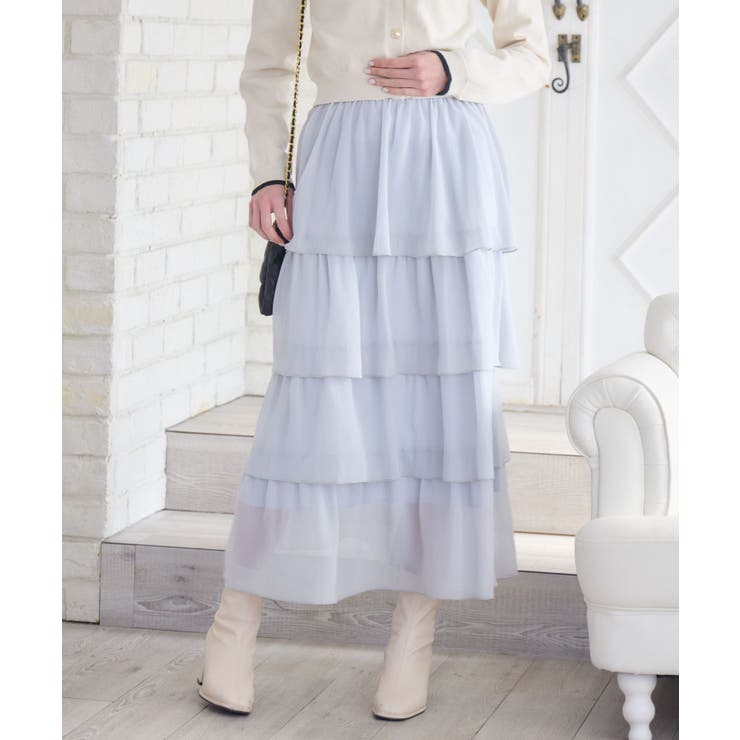 BレースアップティアードSK | RETRO GIRL | 詳細画像27 