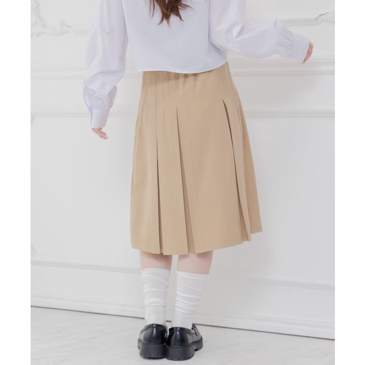 ベルト付きプリーツミディSK | RETRO GIRL | 詳細画像19 