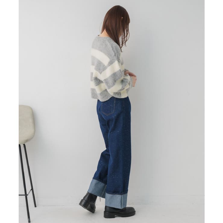 モヘアタッチボーダーNT | RETRO GIRL | 詳細画像11 