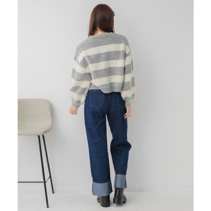 モヘアタッチボーダーNT | RETRO GIRL | 詳細画像12 