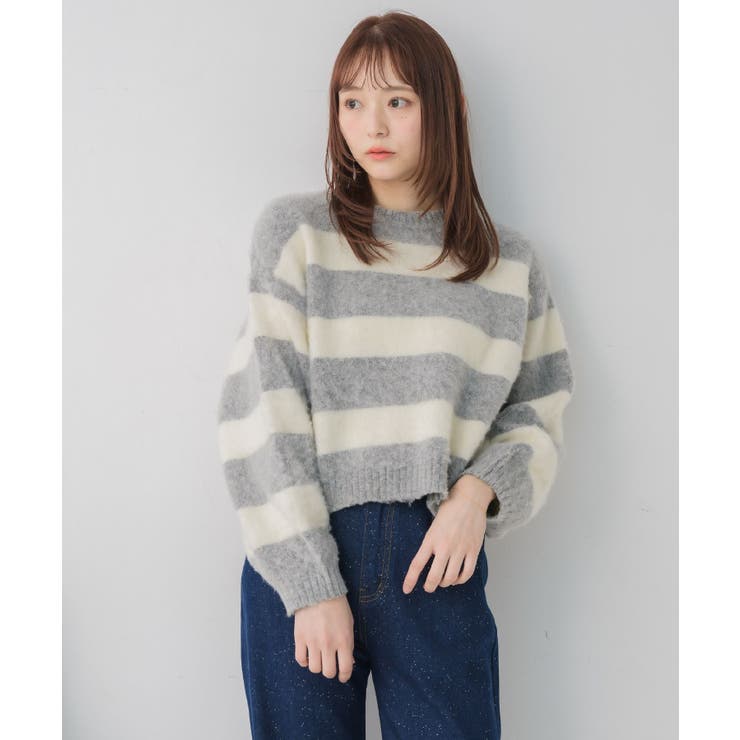 モヘアタッチボーダーNT | RETRO GIRL | 詳細画像14 