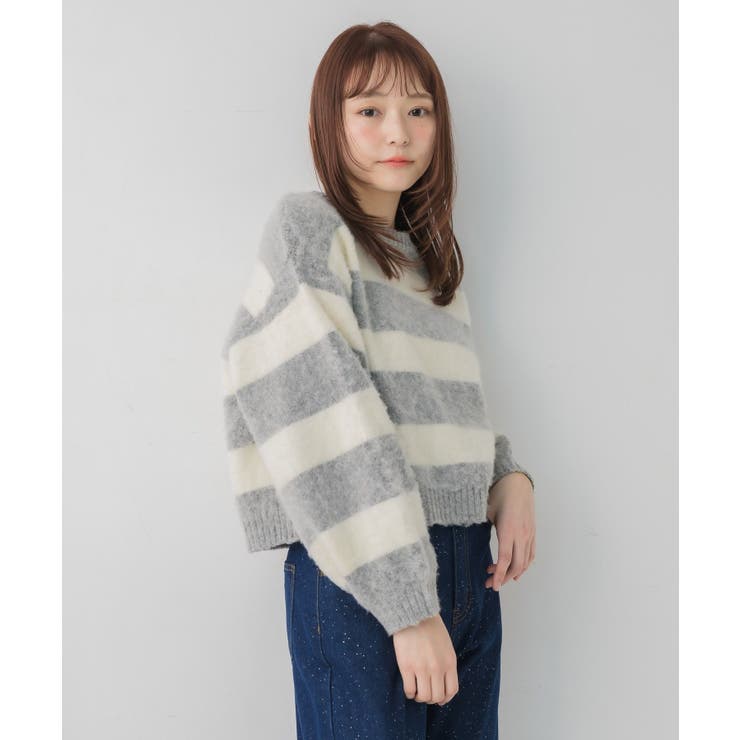 モヘアタッチボーダーNT | RETRO GIRL | 詳細画像15 