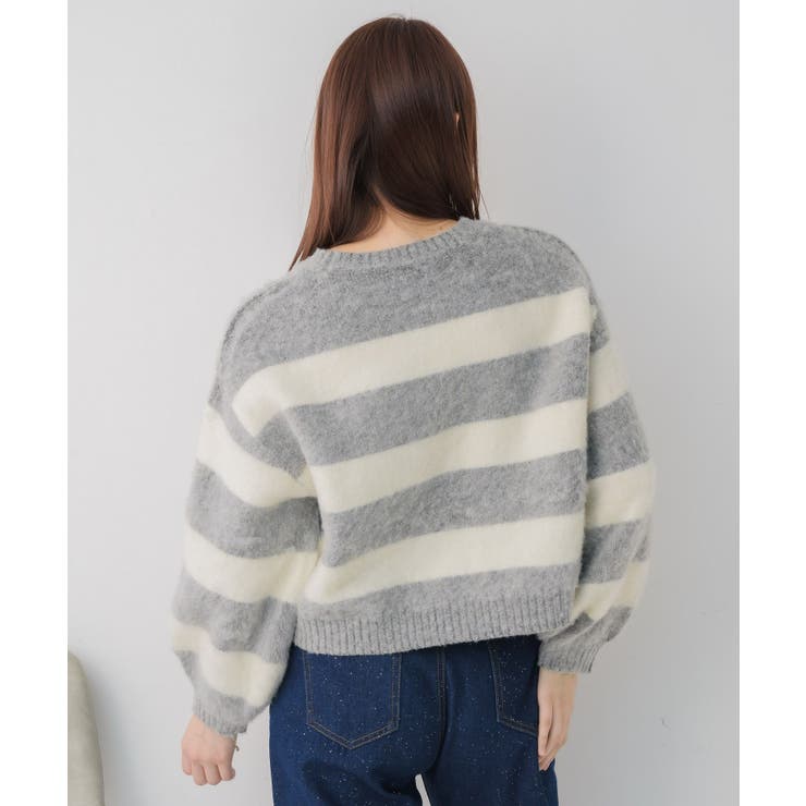 モヘアタッチボーダーNT | RETRO GIRL | 詳細画像16 