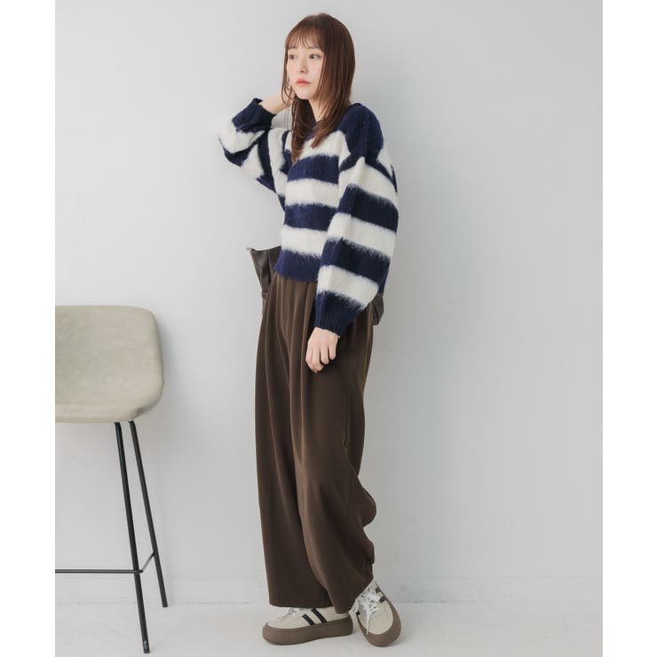 モヘアタッチボーダーNT | RETRO GIRL | 詳細画像21 