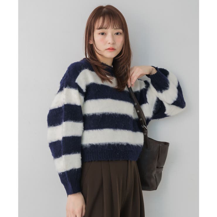 モヘアタッチボーダーNT | RETRO GIRL | 詳細画像23 