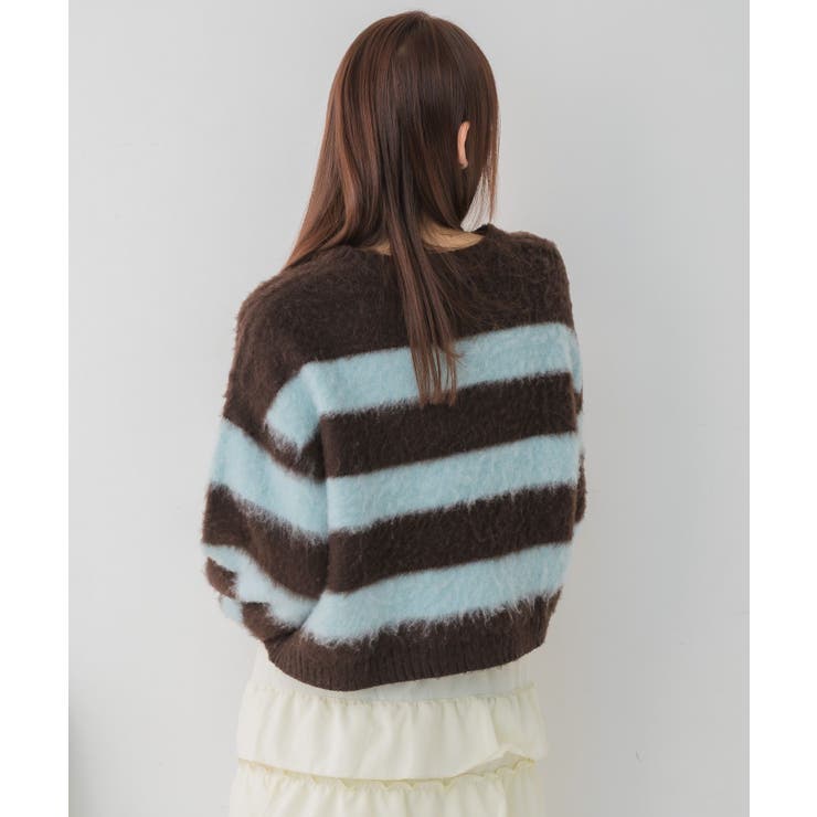 モヘアタッチボーダーNT | RETRO GIRL | 詳細画像8 