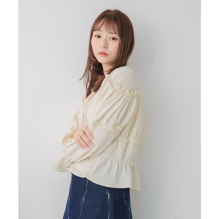 フリル切替リボンBL | RETRO GIRL | 詳細画像11 