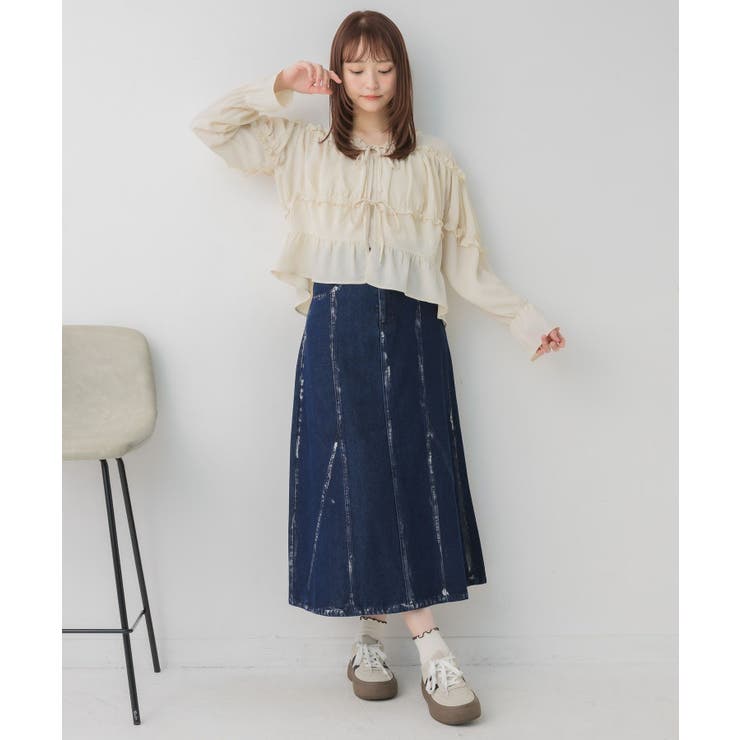 フリル切替リボンBL | RETRO GIRL | 詳細画像13 