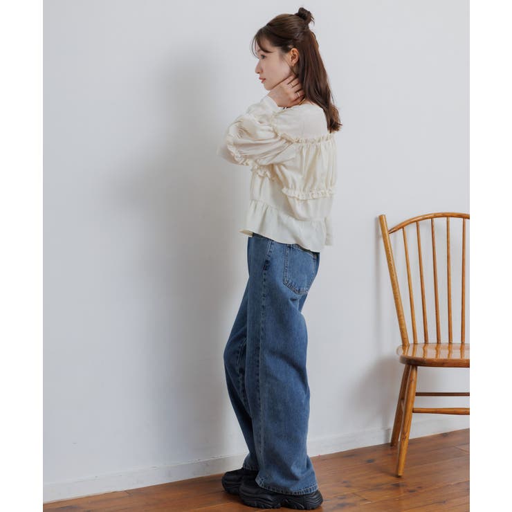 フリル切替リボンBL | RETRO GIRL | 詳細画像4 