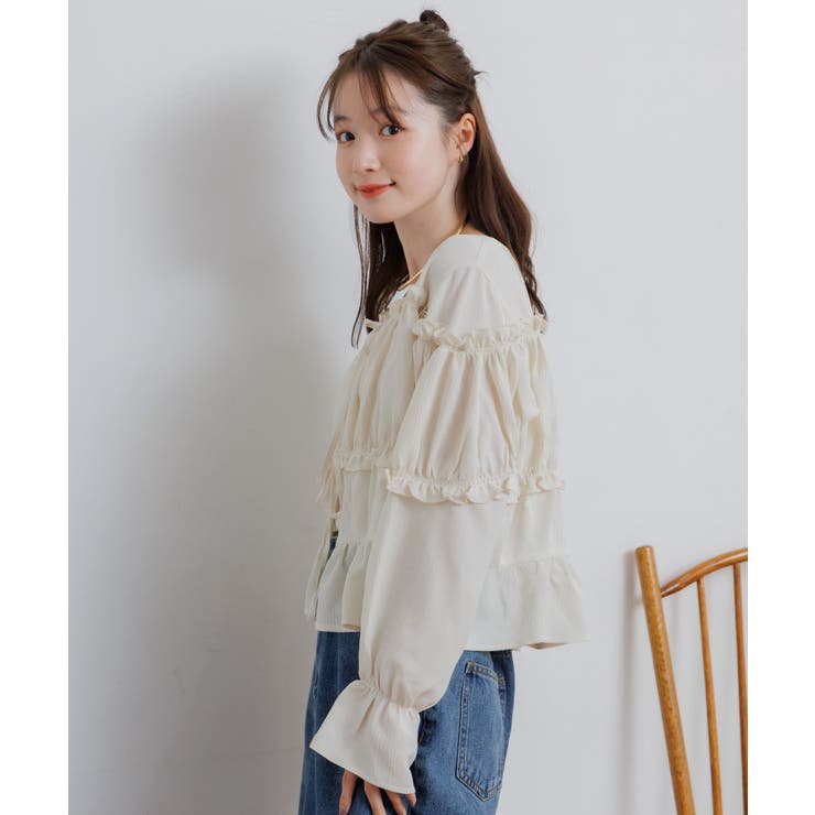 フリル切替リボンBL | RETRO GIRL | 詳細画像8 