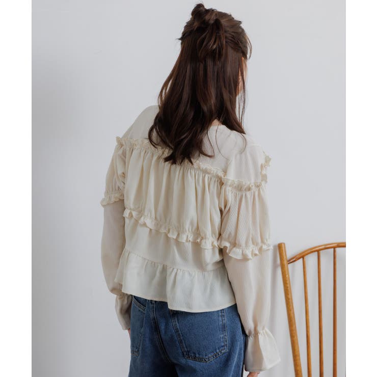 フリル切替リボンBL | RETRO GIRL | 詳細画像9 