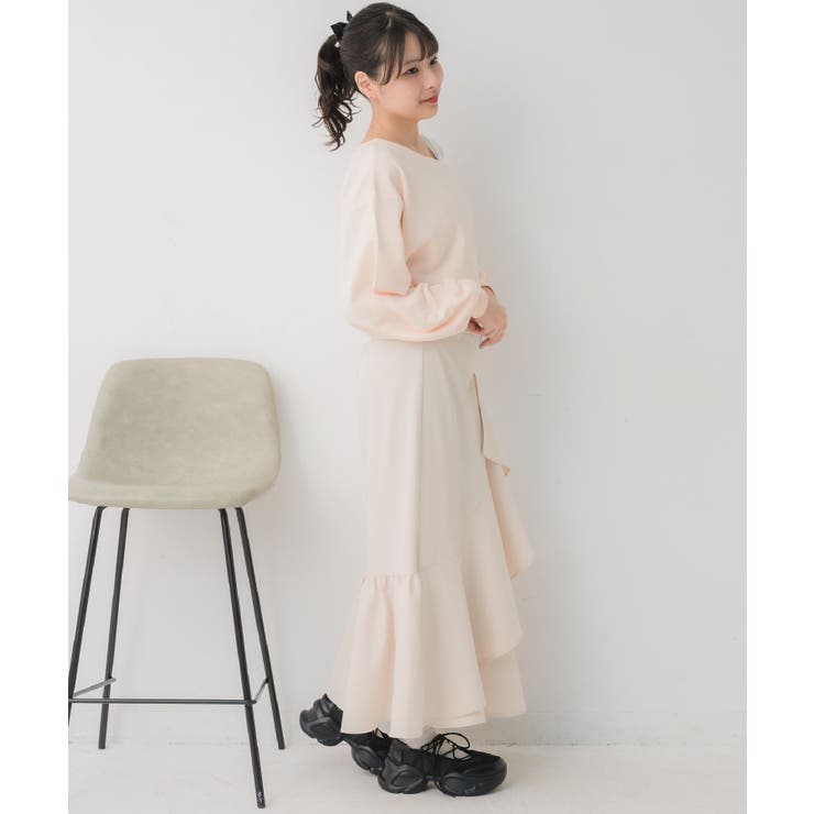 レース付ワンショルトレーナー | RETRO GIRL | 詳細画像14 