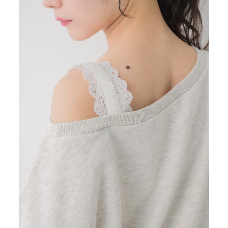 レース付ワンショルトレーナー | RETRO GIRL | 詳細画像30 