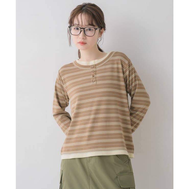 アソートヘンリーネックTEE | RETRO GIRL | 詳細画像6 