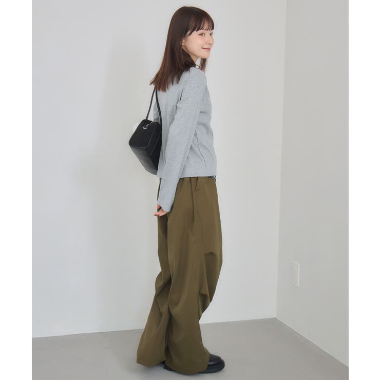 Fレイヤードクルーネックカーデ | RETRO GIRL | 詳細画像17 