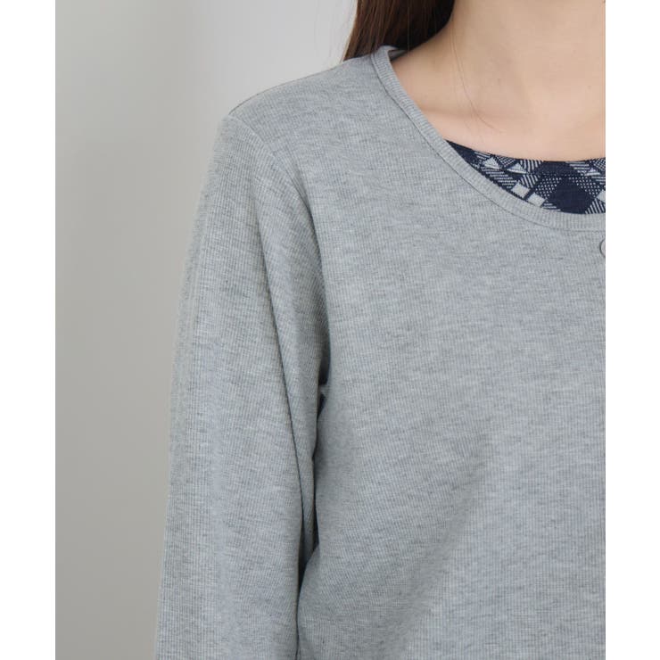 Fレイヤードクルーネックカーデ | RETRO GIRL | 詳細画像33 