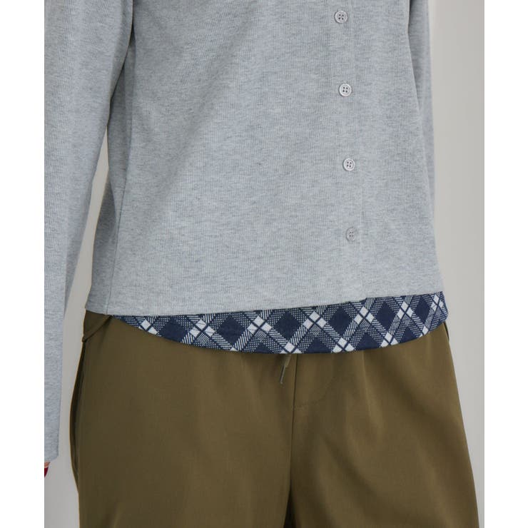 Fレイヤードクルーネックカーデ | RETRO GIRL | 詳細画像35 