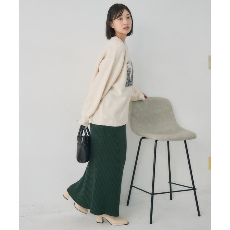 アソートモチーフ起毛ニット | RETRO GIRL | 詳細画像13 