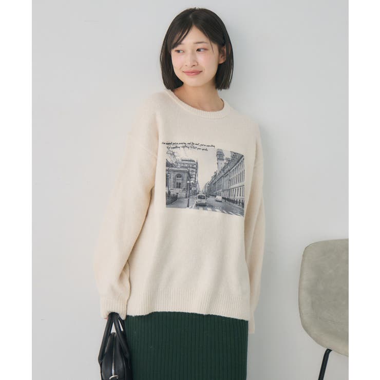 アソートモチーフ起毛ニット | RETRO GIRL | 詳細画像16 