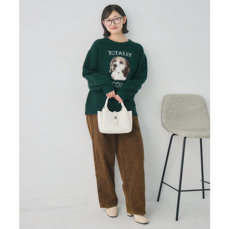 アソートモチーフ起毛ニット | RETRO GIRL | 詳細画像2 