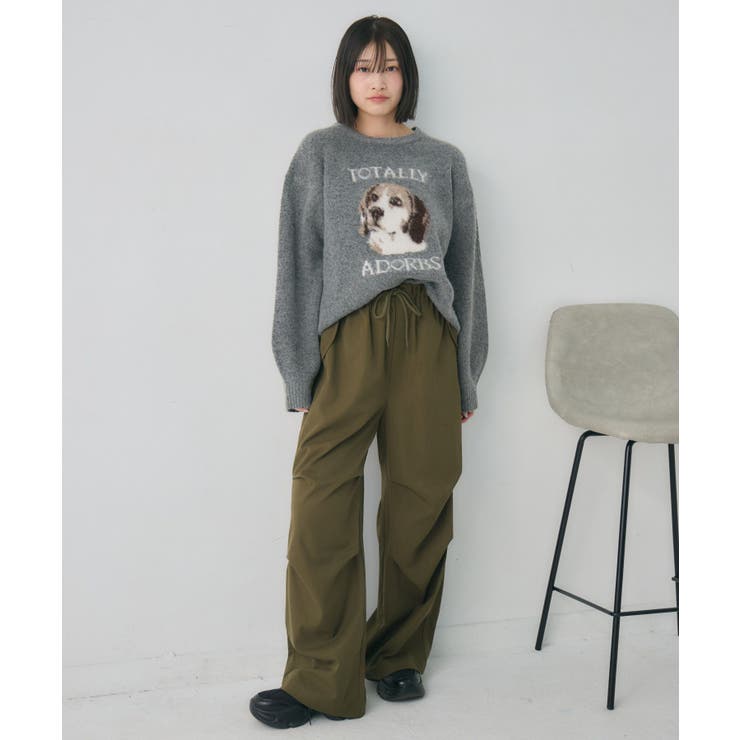 アソートモチーフ起毛ニット | RETRO GIRL | 詳細画像22 