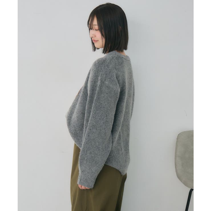 アソートモチーフ起毛ニット | RETRO GIRL | 詳細画像30 