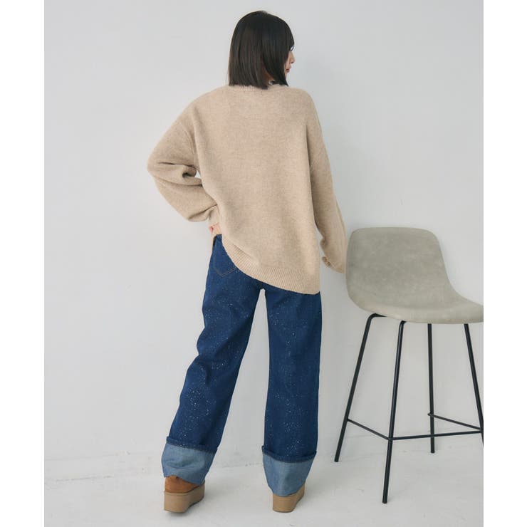 アソートモチーフ起毛ニット | RETRO GIRL | 詳細画像36 