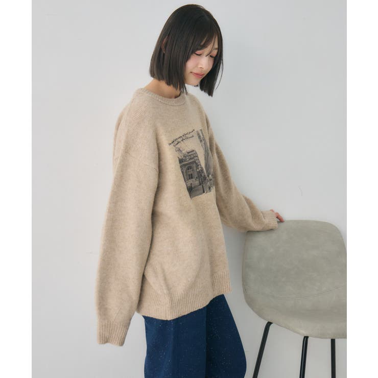 アソートモチーフ起毛ニット | RETRO GIRL | 詳細画像40 