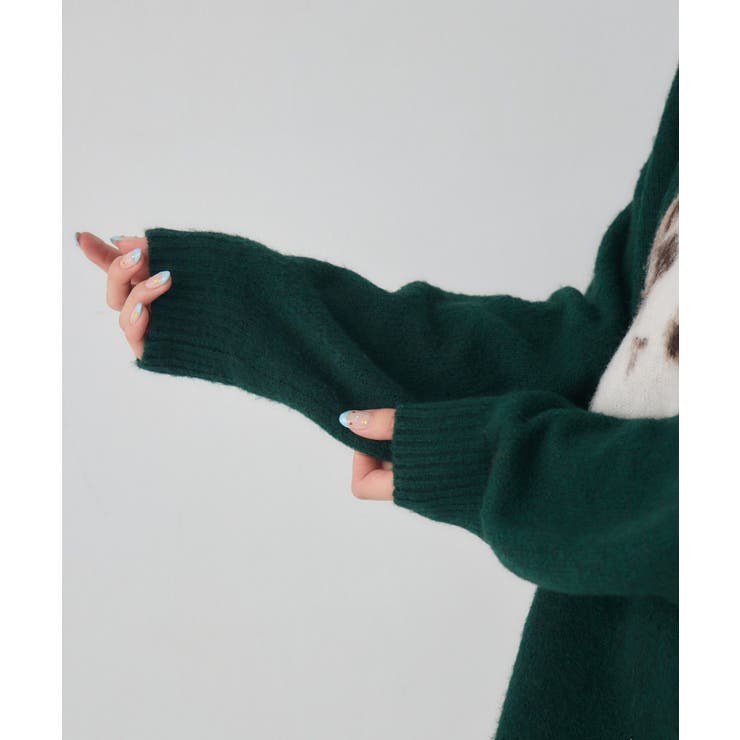 アソートモチーフ起毛ニット | RETRO GIRL | 詳細画像47 