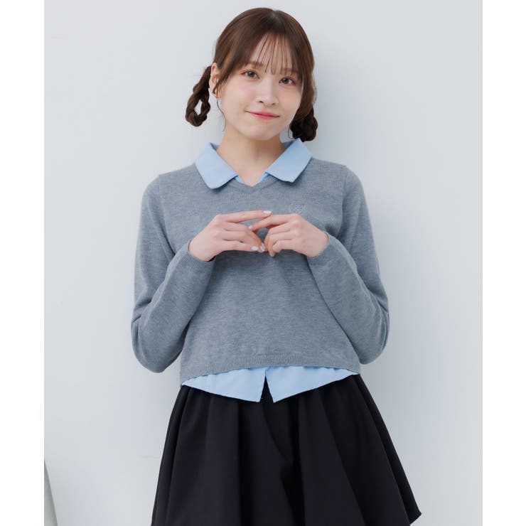 刺繍入ドッキングNTPO | RETRO GIRL | 詳細画像8 