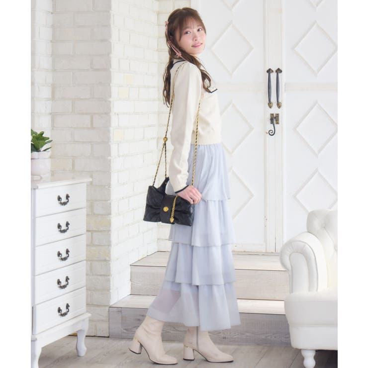 襟付きヴィンテージカーデ | RETRO GIRL | 詳細画像11 