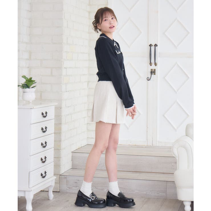 襟付きヴィンテージカーデ | RETRO GIRL | 詳細画像21 