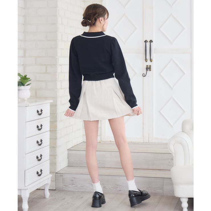 襟付きヴィンテージカーデ | RETRO GIRL | 詳細画像22 