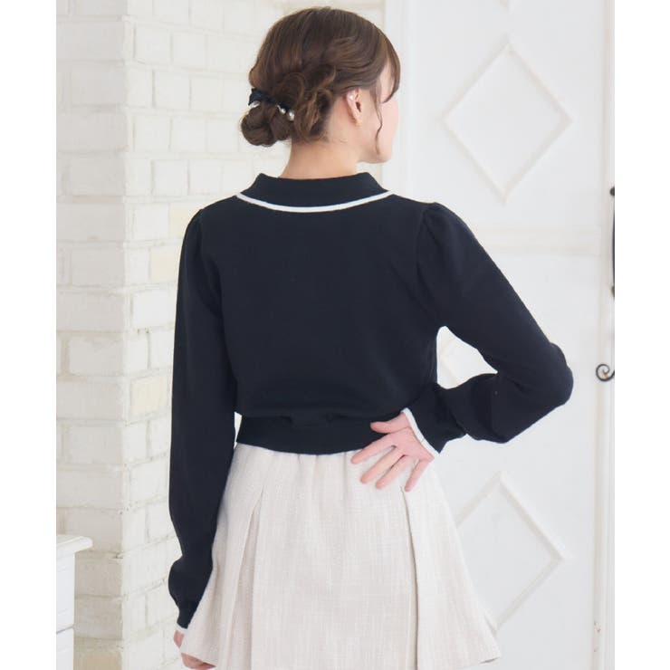 襟付きヴィンテージカーデ | RETRO GIRL | 詳細画像26 