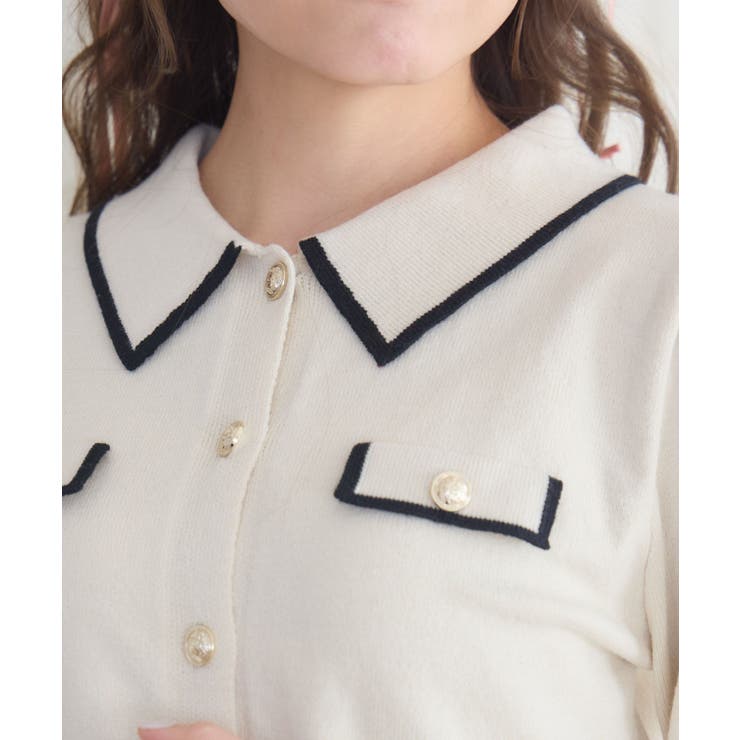 襟付きヴィンテージカーデ | RETRO GIRL | 詳細画像28 