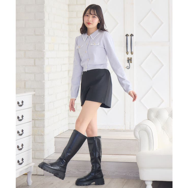 襟付きヴィンテージカーデ | RETRO GIRL | 詳細画像3 