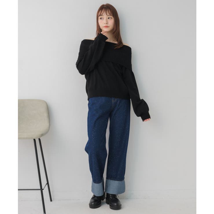 オフショルニット | RETRO GIRL | 詳細画像10 