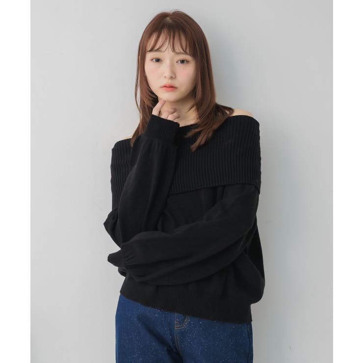 オフショルニット | RETRO GIRL | 詳細画像15 